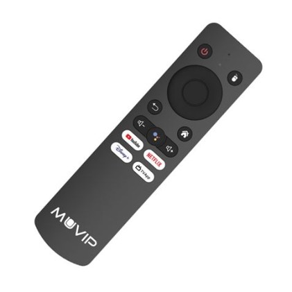 Muvip Mini PC Smart TV MV20 4K 5G - Android 12 - Quad Core - 4GB RAM - 32GB - Colore Nero