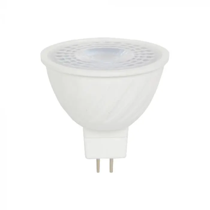 V-TAC Faretto LED GU5.3 (MR16) 6W 12V 38° Copertura Trasparente 6500K