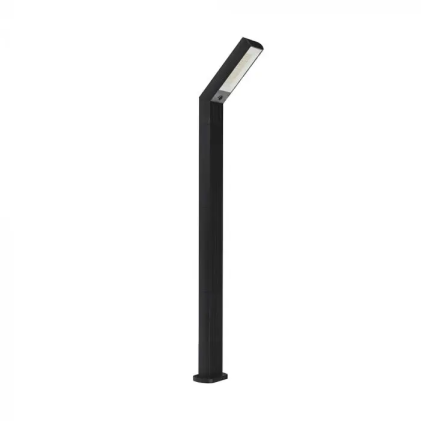 V-TAC Lampada LED Solare da Giardino 1.7W con Picchetto e Supporto da Terra Nera 840x95x160mm CCT IP65