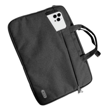 XO Borsa per Laptop - Fino a 13" - Resistente a Schizzi, Usura e Graffi - Design Moderno - Colore Nero