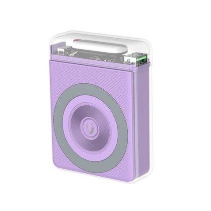 XO Powerbank 10000Mah - Uscite Type C 20W, USB 22,5W, Ricarica Wireless 15W - Ingressi Type C 18W - Facile da trasportare - Ricarica rapida - Resistente - Stabilità e Protezione - Colore Viola