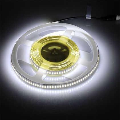 V-TAC Strip LED SMD3014 18W/m 5m 204 LED/m 12V 6400K IP20 10mm