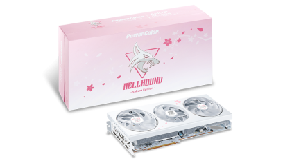 VGA PowerColor Radeon Hellhound Sakura RX 7800XT 16GB GDDR6