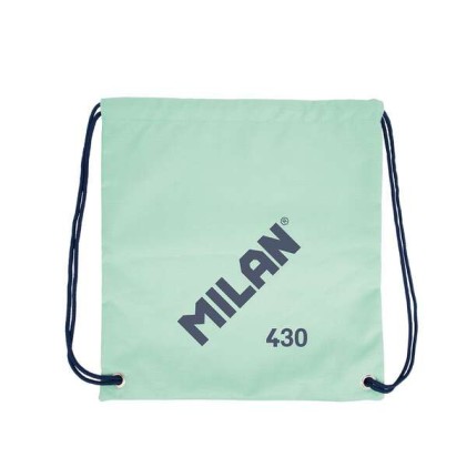 Borsa/Zaino Large Strip Bag Milan Serie 1918 - Tessuto 'ripstop' leggero e resistente - Misure 34x42x0,7 cm - Colore Verde