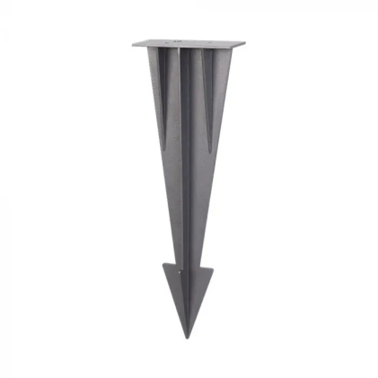 Spike For Solar Outdoor Spike Light 100*35*274Mm - Dark Grey Ral 7016 Body
