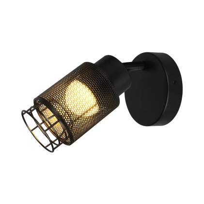 6W Led Decorative Lamp (D120*H30Mm) 3000K Matt Black