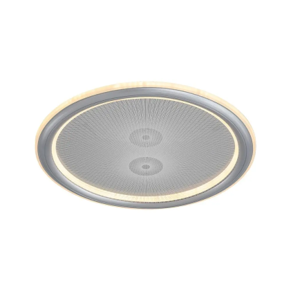 V-TAC Lampadario LED 50W Design a Raggi con Telecomando Grigio CCT Dimmerabile