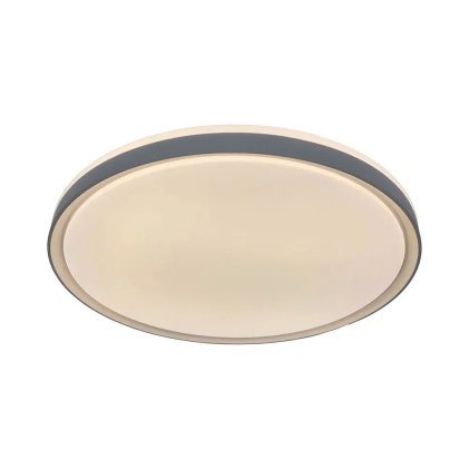 V-TAC Lampadario LED 60W Decorativo con Telecomando CCT Grigio Dimmerabile