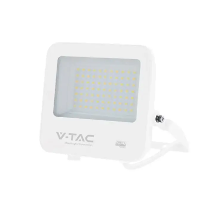 V-TAC Faro Slim LED SMD Chip CREE 50W 135LM/W Cavo 15cm Bianco 6500K IP65