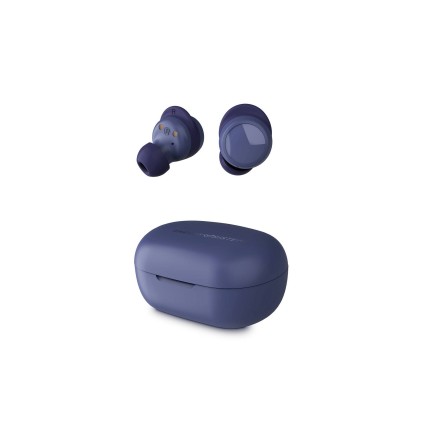 Cuffie Sportive Wireless Energy Sistem - Resistenza acqua IPX4 - Vestibilità Sicura - Durata Batteria 22h - Tecnologia Bluetooth - Colore Blu