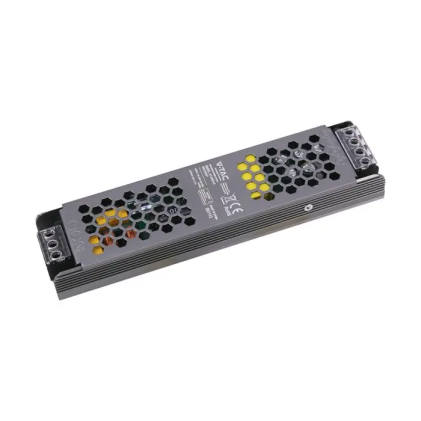 V-TAC Alimentatore LED Slim in Metallo 120W 24V 5A con 1 Uscita 200x50x24mm IP20