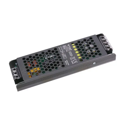 V-TAC Alimentatore LED Slim in Metallo 150W 12V 12.5A con 1 Uscita 209x63x25mm IP20