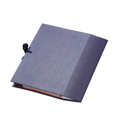 Cartella di classificazione per fisarmonica Dohe 20 dipartimenti AZ e 1-31 - Formato quarto - Cartoncino foderato - Chiusura con nastro in tessuto - Colore nero