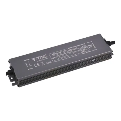 V-TAC Alimentatore LED in Metallo 100W 12V 8.3A con 1 Uscita 219x50x25mm IP67