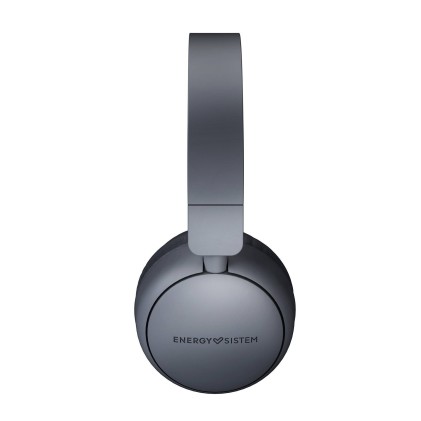 Cuffie Bluetooth Energy Sistem con Radio FM - 100% Plastica Riciclata - Lettore MP3 e Lettore MicroSD - Tecnologia Bluetooth - Colore Grigio