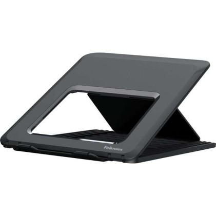 Riser Fellowes Breyta per laptop fino a 14" - 12 regolazioni di altezza - Peso massimo 4 kg - Realizzato con materiali riciclabili al 100% - Colore nero