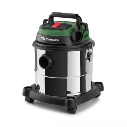 Orbegozo APS 1400 Aspirapolvere potente ed efficiente - Potenza 1380 W - Doppio filtro Hepa - Serbatoio in metallo da 20 litri - Funzione soffiatore - Accessori completi - Facile da maneggiare e trasportare