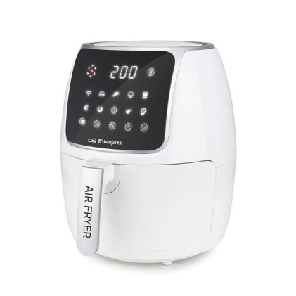 Friggitrice senza olio Orbegozo FDR 64 Healthy - Potenza 1300-1500 W - Capacit&agrave; 4 Litri - 12 Programmi di Cottura - Touch Screen LED - Sistema di Sicurezza - Timer 60 Min