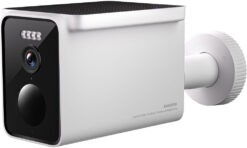 Xiaomi Solar Outdoor Camera BW400 Pro Set Telecamera di sorveglianza esterna 2.5K - Pannello solare integrato e batteria da 10000 mAh - Campo visivo 132&ordm; - Rilevamento movimento umano - Visione notturna a colori - IP66 - Chiamata bidirezionale - Colore bianco