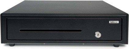 Cassetto portadenaro Safescan SD-4141 - 8 scomparti per monete - 4 scomparti per banconote - Fino a 1 milione di aperture