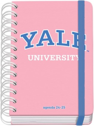 Diario scolastico Dohe YALE Pink Lady Spiral Wire'o A6 - Pagina giornaliera - Carta 80 g/m2 - Copertina in cartone plastificato - Chiusura elastica - Colore rosa