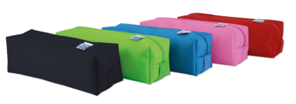 Astuccio quadrato grande per bambini Oxford Kangoo - Poliestere resistente - Colori assortiti