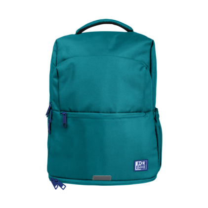 Zaino Oxford B-out 30L Poliestere riciclato RPET - Speciale Scomparto Imbottito per PC o Tablet e Scomparto Isotermico - Tasca Segreta - Colore Verde