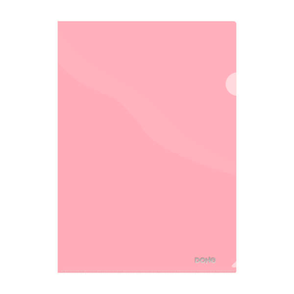 Lima per unghie Dohe Premium formato A4 - 210x297 mm - Realizzata in polipropilene traslucido da 180 micron - Colore rosso