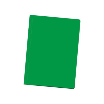 Dohe Confezione da 50 sottocartelle in cartone da 180 g/m&sup2; - Con fessura per chiusura - Resistenti e durevoli - Ideali per organizzare documenti - Verde