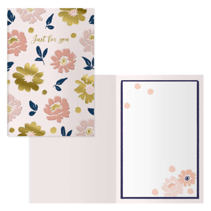 Confezione da 6 biglietti d'auguri Dohe - 11,5x17 cm - Stampa a colori - Stampa su pellicola a colori - Stampa a secco - Carta offset bianca da 300 g/m² - Include busta colorata