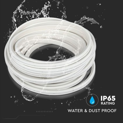 V-TAC Neon Flex 13W/m 120 LED/m Bobina 10m 24V 6400K IP65