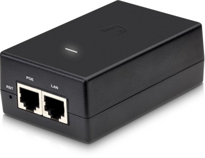 UBIQUITI POE-24-24W-G Passive PoE Adapter EU 24V 1A ESD prot 24W Gigagbit Eth.