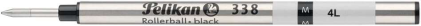 Ricarica Roller Pelikan 338 M - per penna a sfera 338 media - Universale - Colore nero