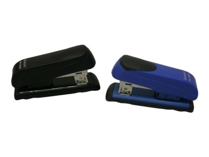 Bismark 2050 Piccola cucitrice Corpo in plastica resistente - Rivestimento in gomma - Colori assortiti