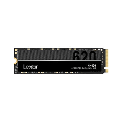 Lexar NM620 SSD 512 GB ad alte prestazioni - Velocit&agrave; di lettura di 3500 MB/S - Tecnologia PCIE Gen3x4 NVME 1.4 - 3D Nand Flash - LDPC per maggiore affidabilit&agrave;