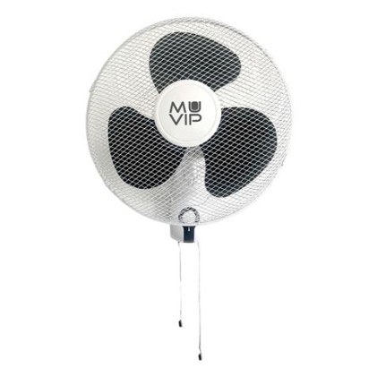 Ventilatore da parete Muvip - 45W - 3 Velocità - Colore Bianco