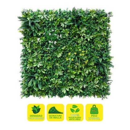 Giardino Verticale Sungarden Serie Florenza 100x100cm - Colore Verde