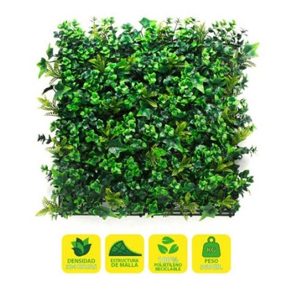 Serie Botanica Giardino Verticale Sungarden 50x50cm - Colore Verde