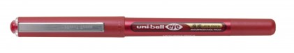 Penna a sfera Uni-ball UB-150-38 Eye Ultra Micro con inchiostro liquido - Punta a sfera da 0,38 mm - Inchiostro impermeabile e resistente alla luce - Sistema di controllo dell'inchiostro - Rossa