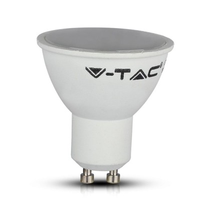 V-TAC Faretto LED GU10 4,5W Satinato Compatibile con Google Home e Amazon Alexa Tramite App V-Tac Smart RGB e 3 in 1 Dimmerabile