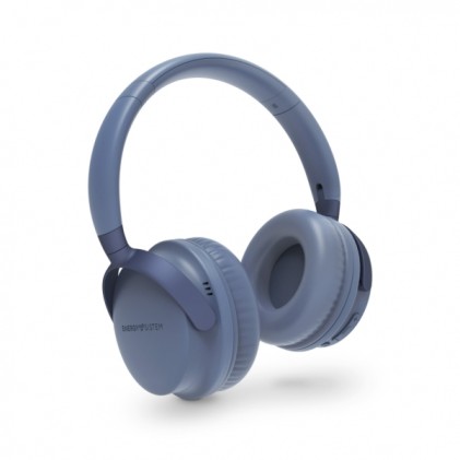 Cuffie Bluetooth Energy Sistem Style 3 Denim - Copre l'intera superficie dell'orecchio - 25 Ore di Musica - Colore Blu
