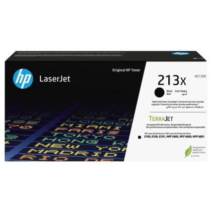 Cartuccia toner originale nera HP W2130X - 213X