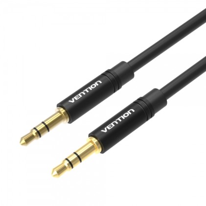 Cavo stereo Vention da jack maschio da 3,5 mm a jack maschio da 3,5 mm - 0,5 m - Nero