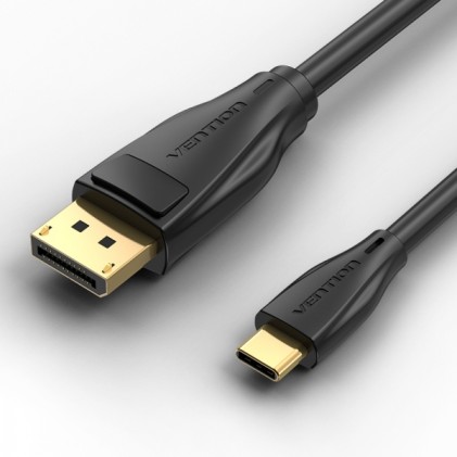 Cavo convertitore Vention USB-C maschio a Displayport maschio - 1,5 m - nero