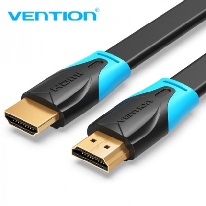 Cavo Vention Flat HDMI 2.0 maschio-maschio 4K - 5 m - Nero
