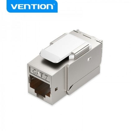 Connettore Vention RJ45 Cat.7 - Connessione Ethernet ad alta velocit&agrave; - Nero