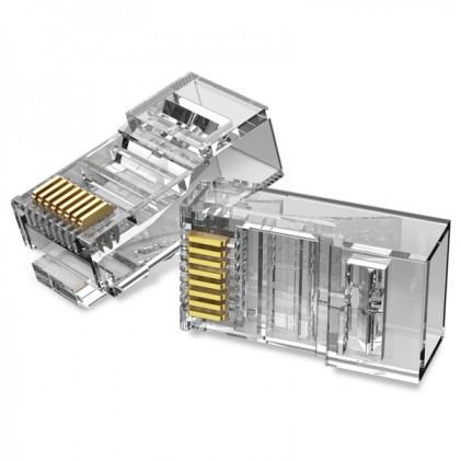 Confezione da 50 connettori di rete UTP RJ45 Cat.6 Vention