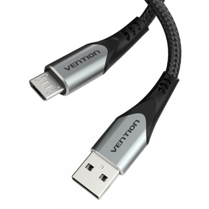 Cavo Vention USB 2.0 maschio a Micro USB maschio 60W 480Mbps - 3m - Grigio