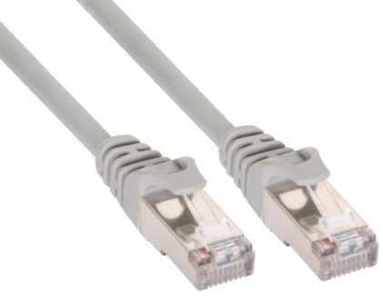 Cavo patch cavo CAT 8 per rete, LAN ed Ethernet 0,5 m grigio