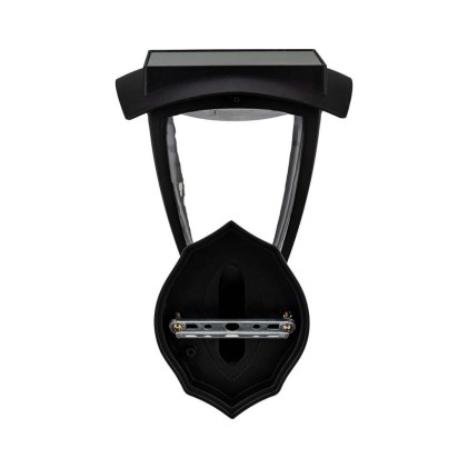 V-TAC PRO Lampada LED Solare Samsung da Muro Colore Nero Opaco 3000K+6000K IP65